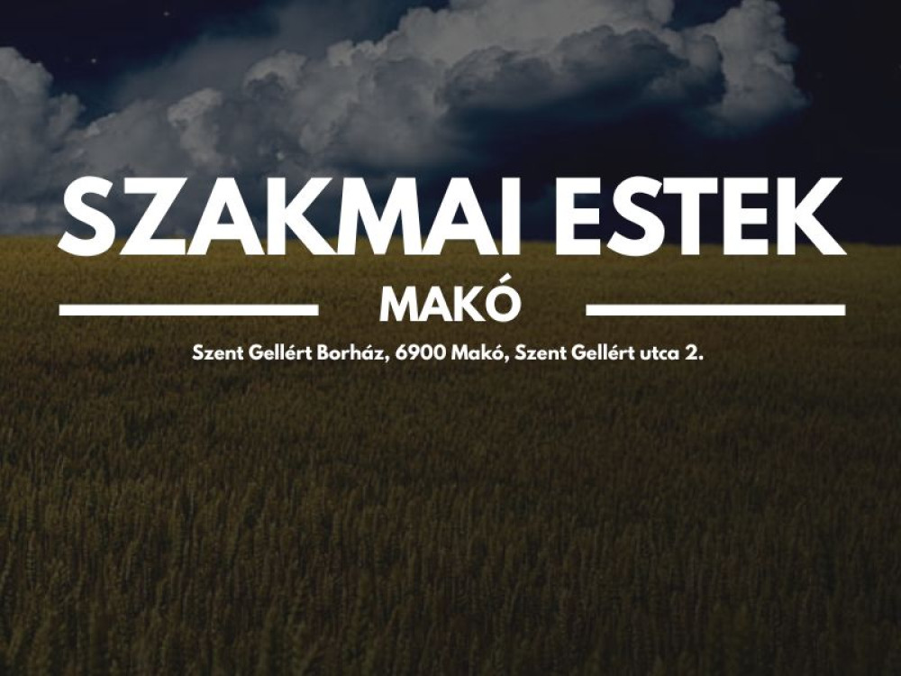 Szakmai Estek Makón