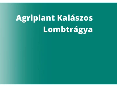 Agriplant kalászos 25kg lombtrágya