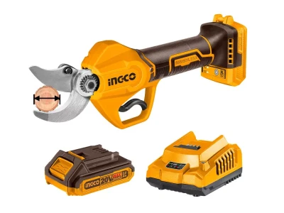 Akkus metszőolló 30 mm szett - INGCO