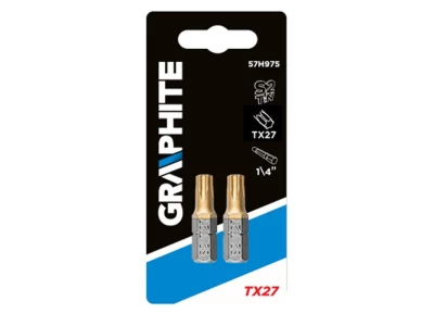 Graphite csavarhúzó bit TX27 2 db 57H975