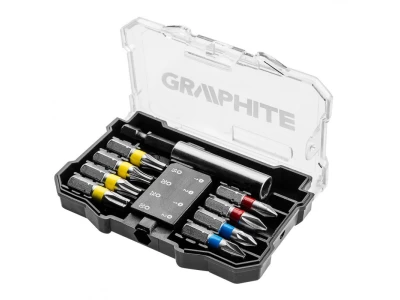 Graphite csavarhúzó bitkészlet 10db 56H614