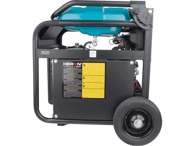 Benzinmotoros áramfejlesztő 9kVA - 400V/230V, inverteres, elektromos indítású