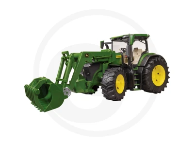 Bruder John Deere 7R 350 homlokrakodóval