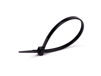 Commel kábelkötegelő 2.5x100mm fekete 100 db 365-101