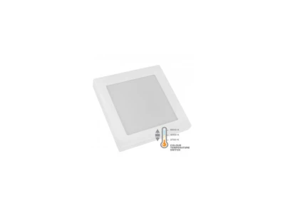 Commel LED panel 12W 900lm négyzet állítható színhõmérséklettel 337-418