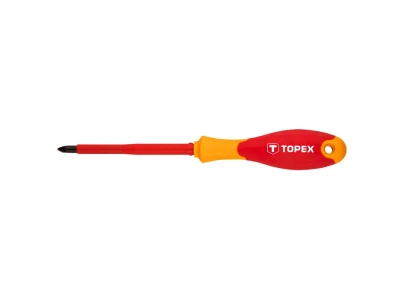 Topex csavarhúzó 1000 V szigetelt pz1 x 80mm 39D479