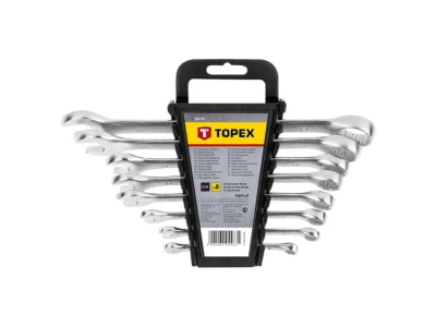 Topex csillag-villás kulcskészlet 6-19mm 8db 35D756