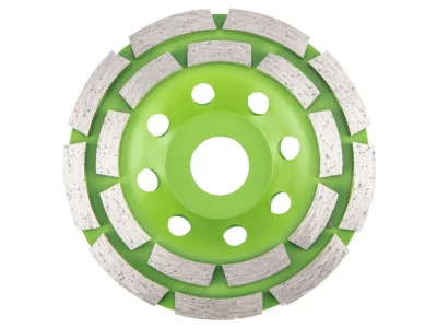 Verto gyémánt csiszolókorong 125 x 22.2 x 5 mm dupla szegmenses 61H437