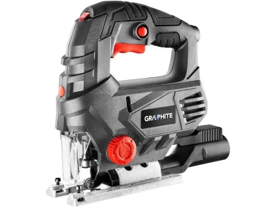 Graphite dekopírfűrész 650W 0-3100 min-1 alu talp koffer 58G067