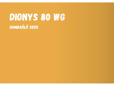Dionys 80 WG 5kg gombaölõ szer I.