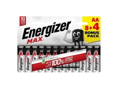 Energizer max elem AA 12 db
