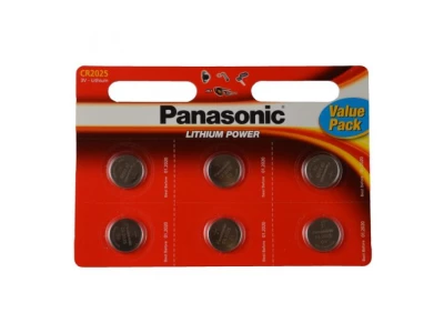 Elem PANASONIC Líthium gombelem CR2025