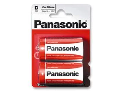 Elem PANASONIC R20 D2 1,5V 2db/cs
