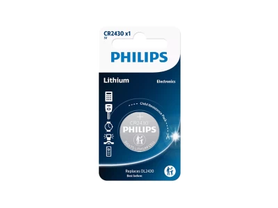 Elem Philips lithium CR2430 3V