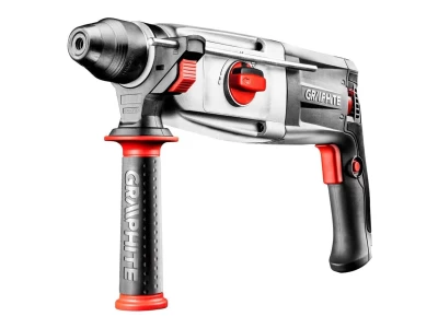 Graphite fúrókalapács vésőfunkcióval sds plus 900W 4 funkció fúrótokmány koffer 58G528