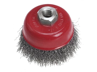 Verto drótkorong fazékkefe hullámos 100mm M14 62H111