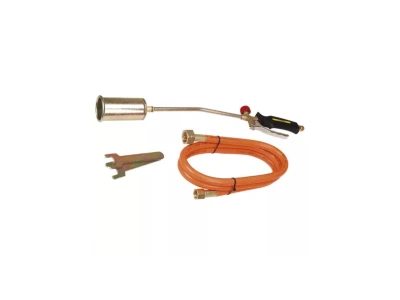 Topex gázforrasztó perzselő gázégő készlet profi 50mm szár: 50cm tömlő:1,5m 44E120