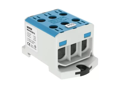 Fővez. sorkapocs 3xAl/Cu MAA3050B10 KÉK