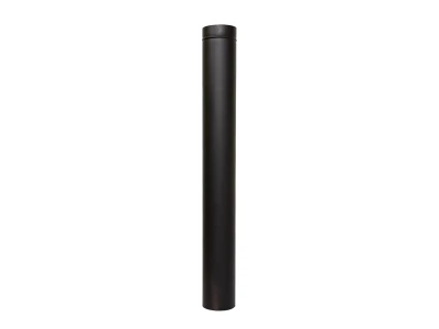 Füstcső 1000 mm fekete 150 mm