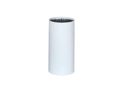 Füstcső 1000 mm fehér 120 mm