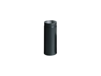 Füstcső 500 mm fekete 120 mm