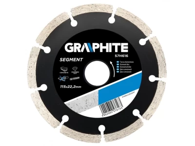 Graphite gyémánt vágókorong 115 mm szegmenses 57H616