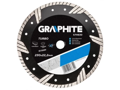 Graphite gyémánt vágókorong 230 mm turbo 57H630