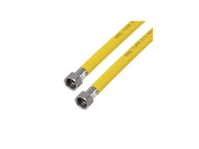 Gáz inox bordáscső 3/4
