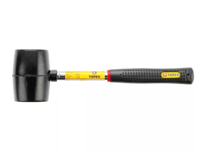 Gumikalapács 60mm 450g TOPEX fém nyél