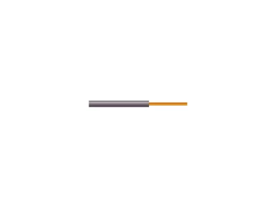 H05V-U 1x1mm fekete tömör réz kábel 200m/tekercs