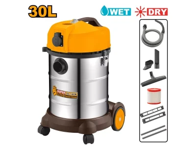 Ipari porszívó - 30 L - 1400W - INGCO