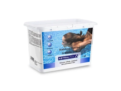 Klór granulátum 1 kg 55%-os