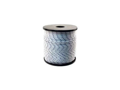 Kötél fonatolt PP 6 mm fehér-kék