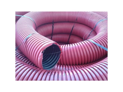 REFLEX D40 duplafalú mélyépítésű gégecső 50m/tekercs