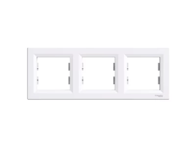 SCHNEIDER EPH5800321 Asfora hármas keret vízszintes fehér