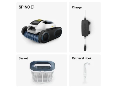 Spino E1 - medence tisztító robot