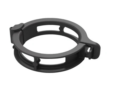 Szárrögzítő klipsz 26 mm fekete Brinkman