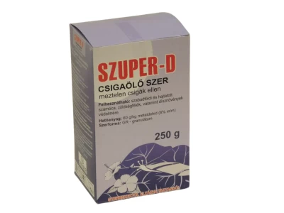 Szuper-D 0,25 kg csigaölő szer II.