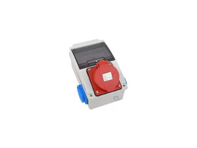 Tplast ipari csatlakozó tábla 2x2P+F 4P16A