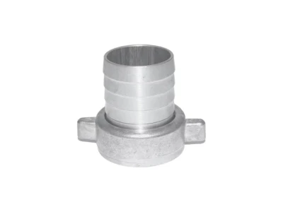 Tömlővég csatlakozó rögzítő anyával, fém 2