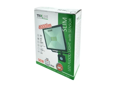 Trixline led reflektor 50W sensor 4200K