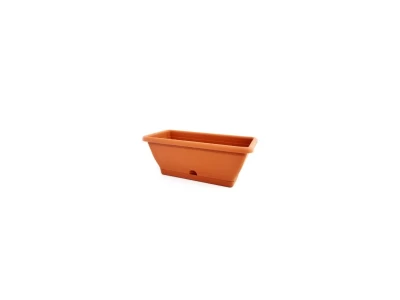 Balkonláda műanyag terracota 60cm